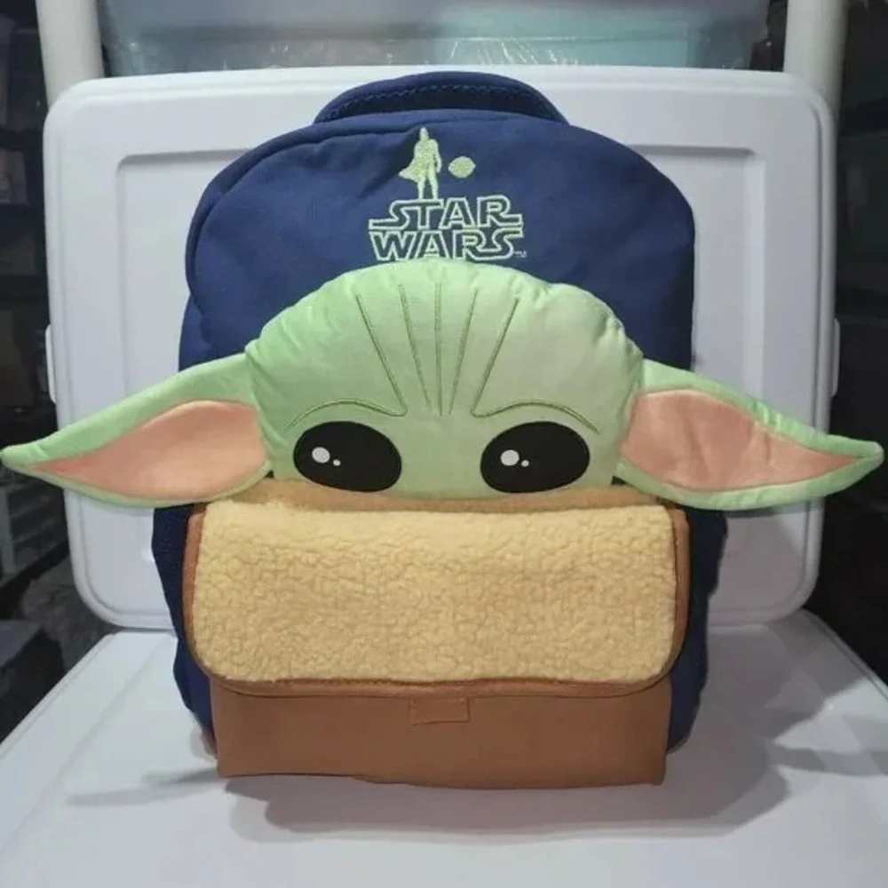 Disney Star Wars Mandalorian Child‎ Plush Backpack